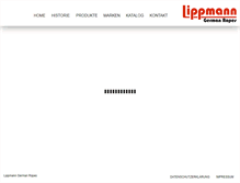 Tablet Screenshot of lippmann.de